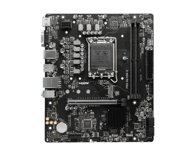 Материнская плата/ MB MSI INTEL H610 s1700, 2xDDR5(96GB), D-SUB/HDMI 1.4, 1xPCIe 4.0x16, 1xPCIe 3.0, 1xLAN, 4xSATA 6Gb/s, 1xM.2, 2xUSB 3.2, 4xUSB 2.0, 1xPS/2, mATX 1659600196
