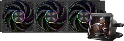 Кулер Процессорный PCCooler жидкостная система охлаждения DT360 ARGB Display 77156271