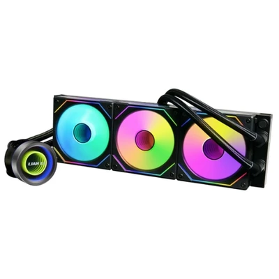 Система водяного охлаждения Lian-Li GA II Trinity 360 Black Soc-AM5/AM4/1151/1200/1700 Al+Cu Ret 868667106