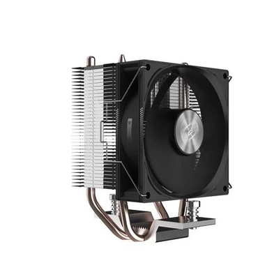 Кулер для процессора/ CPU Cooler PCCooler R200 (110W, 3-pin, 133mm, Al/Cu, 2x6mm, 1x92mm, 40.94CFM, 30dBA, 2200RPM, S: 1851/1700/1200/115X, AM5/AM4, silver, black) 1507489895