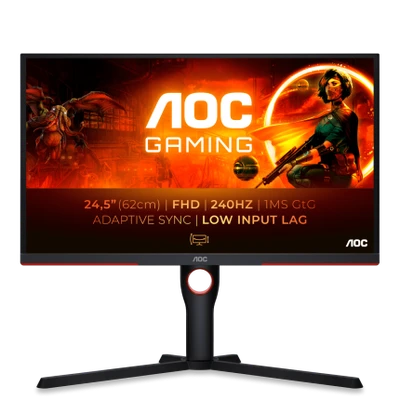Монитор AOC 25G3ZM 24.5-inch черный 1471431821
