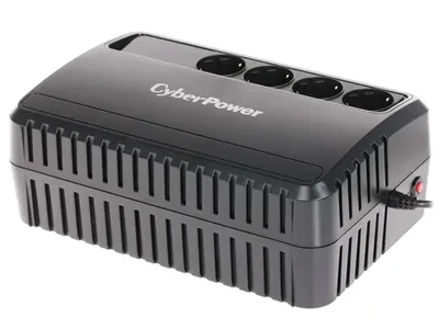 ИБП CyberPower BU1000E, Line-Interactive, 1000VA/600W, 4 Schuko розетки, Black, 0.4х0.3х0.3м., 7.8кг./ UPS Line-Interactive CyberPower BU1000E 1000VA/600W (4 EURO) 1412060336