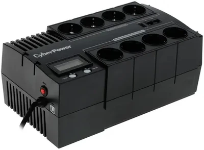 Источник бесперебойного питания/ UPS Line-Interactive CyberPower BR1000ELCD 1000VA/600W USB/RJ11/45/charger A/С (4+4 EURO) 149319391