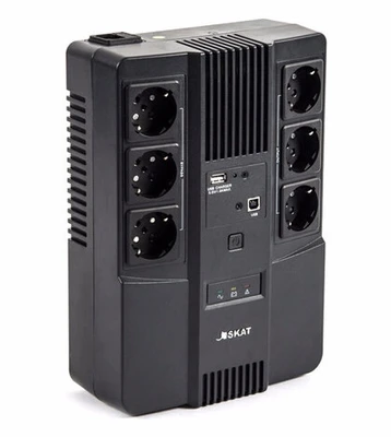 ИБП Бастион SKAT-UPS Line-interactive 800ВА / 480Вт SKAT-UPS 800-AI-IN-1x9 (452) (SKAT-UPS 800 AI) 868688