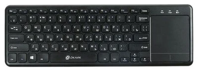 Клавиатура Oklick KeyBoard 830ST 1011937, цвет черный 22953347