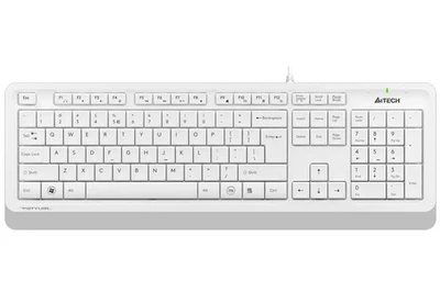 Клавиатура A4tech Fstyler FK10 FK10 WHITE, цвет белый 1296264955