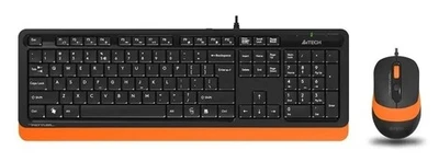 Клавиатура+мышь A4tech Fstyler F1010 F1010 ORANGE, цвет черный 1602572779