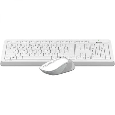 Клавиатура+мышь A4tech Клавиатура + мышь Fstyler FG1010S FG1010S WHITE, цвет белый 30875076