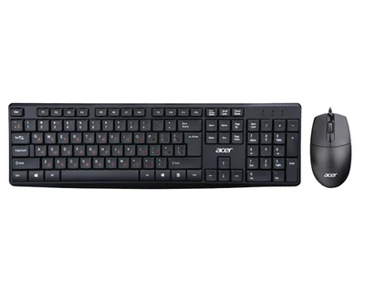Клавиатура+мышь ACER OMW141 ZL.MCEEE.01M, цвет черный 1877365655