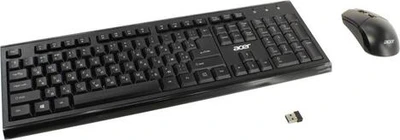 Клавиатура+мышь ACER Клавиатура + мышь OKR120 ZL.KBDEE.007, цвет черный 172625291