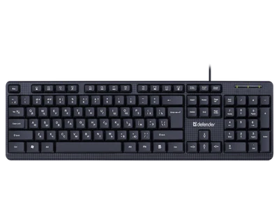 Клавиатура Defender Daily HB-162 45162, цвет черный 1955083965
