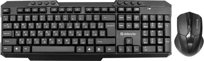 Клавиатура+мышь Defender Jakarta C-805 45804, цвет черный 1250760268