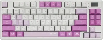 Клавиатура MSI FORGE GK600 TKL WIRELESS VIOLET S11-43RUQ01-HH9, цвет белый 1304806947