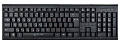 Клавиатура Oklick KeyBoard 120M 1083044, цвет черный 2042547605