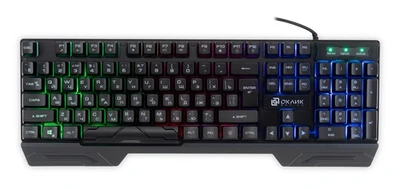 Клавиатура Oklick USB 709G 1788144, цвет черный 401808616