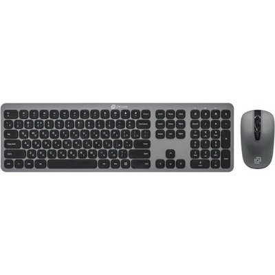 Клавиатура+мышь Oklick KB+M 300M 1488402, цвет серый 393213100