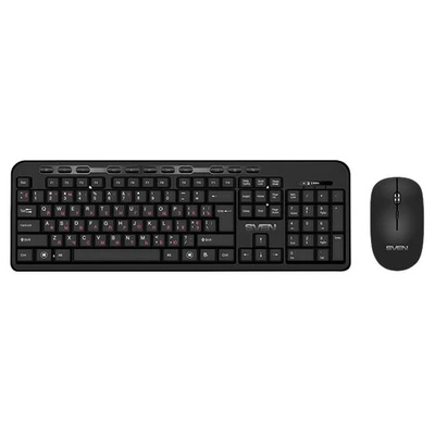 Клавиатура+мышь SVEN KB-C3200W SV-019044, цвет черный 1266034981