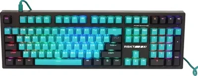Клавиатура Raskat Клавиатура KM002-GREEN, цвет темно-серый 993061366