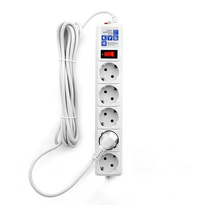 Сетевой фильтр Powercube SPG-B-15-WHITE 5м (5 розеток) 355975909