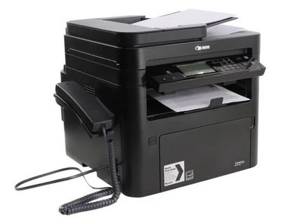 МФУ лазерное Canon i-Sensys MF267DW II А4, черно-белая печать, 28 стр/мин, 1200х1200dpi,35АПД, 250+50, USB/WiFi, стартовый картридж (ч/б) 1700 стр, чёрный корпус, (5938C008) 86560378