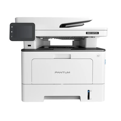 Pantum BM5100FDN, P/C/S/F, Mono laser, А4, 40 ppm (max 100000 p/mon), 1.2 GHz, 1200x1200 dpi, 512 MB RAM, Duplex, DADF50, paper tray 250 pages, USB, LAN, start. cartridge 3000 pages 1599692339
