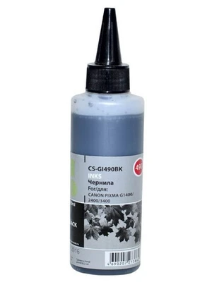 Чернильница черный Cactus CS-GI490BK 1737115394