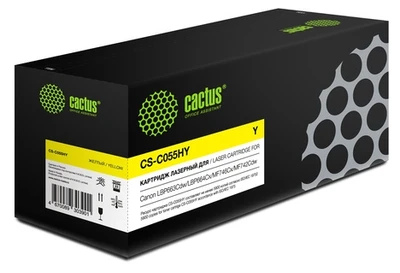Картридж желтый Cactus CS-C055HY 1120340006