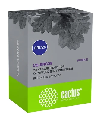 Картридж фиолетовый Cactus CS-ERC28 307133479
