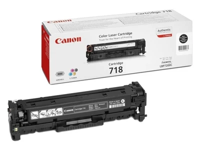 Тонер-картридж черный Canon 718, 2662B002 627853575
