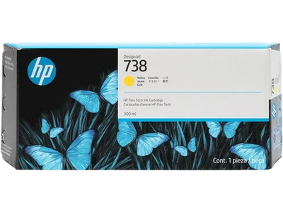 Картридж желтый HP Inc. 738 300-мл, 676M8A 432319203