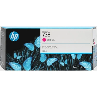 Картридж пурпурный HP Inc. 738 300-мл, 676M7A 363425357