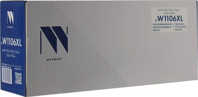 Тонер-картридж черный NVPrint для HP, NV-W1106XL 644496216