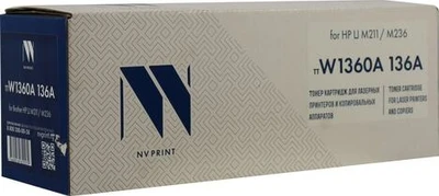 Тонер-картридж черный NVPrint для HP, NV-W1360A 868301959