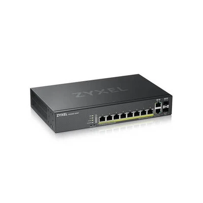 ZYXEL NebulaFlex Pro GS2220-10HP Hybrid L2 PoE+ Switch, 19 "rack, 8xGE PoE+, 2xCombo (SFP / RJ-45), 180W PoE Budget, Standalone / Cloud Management 1548239268