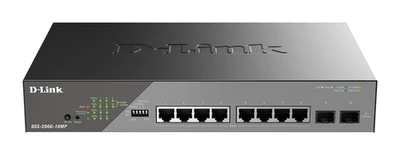 Коммутатор D-LINK DSS-200G-10MP 709484539