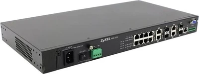 ZyXEL MGS-3712 12-port Managed Layer 2+ Metro Gigabit Switch with 4 of 12 RJ-45 connectors shared with SFP slots 777691017