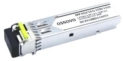 Трансивер OSNOVO SFP-S1LC12-G-1550-1310 732635884