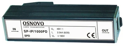 Сопутствующее оборудование OSNOVO Грозозащита SP-IP/1000PD 474158581
