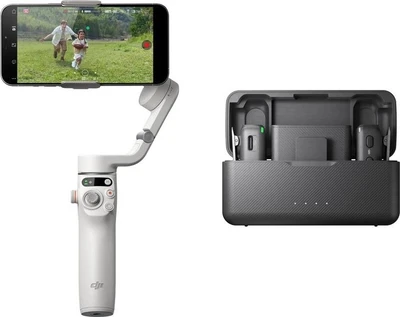 Стабилизатор DJI Osmo Mobile 6 Vlog Combo Platinum Gray 1091991487