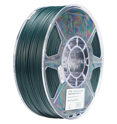 eABS-CF пластик eSUN Dark Green Темно зеленый 1,75 мм (1 кг) 213200809