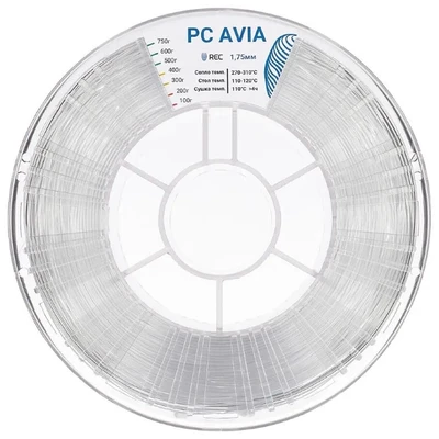 PC AVIA пластик REC прозрачный 1,75 мм (750 гр) 1377383775