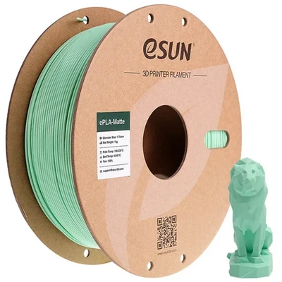 ePLA-Matte пластик Esun Mint Green (Мятно-зеленый) 1,75 мм (1кг) 643559404