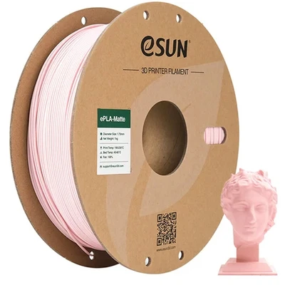 ePLA-Matte пластик Esun Peach Pink - Розовый 1,75 мм (1кг) 394176379