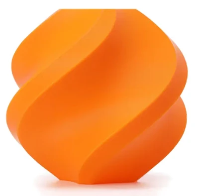 PLA Basic пластик Bambu Lab Pumpkin Orange Апельсиновый (10301) 1,75 мм (1 кг) 139749555