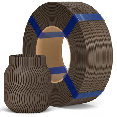 PLA Basic пластик Elegoo Cocoa Brown Какао-Коричневый (Без катушки) 1,75 мм (1 кг) 1174097410