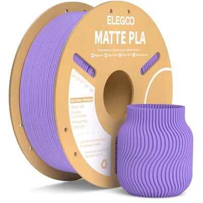 PLA Matte Elegoo Lavender Purple Лавандовый фиолетовый 1,75 мм (1кг) 822421200