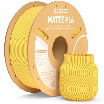 PLA Matte Elegoo Sunshine Yellow Солнечный желтый 1,75 мм (1кг) 292622996