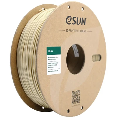 PLA Plus пластик ESUN Bone White Костный белый 1,75 мм (1кг) 1244051665