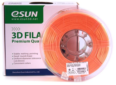 PLA Plus пластик ESUN Orange оранжевый (1кг) 1068590088