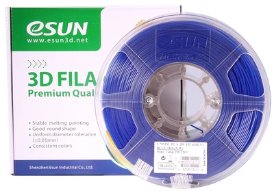 PLA Plus пластик ESUN Blue Синий 1,75 мм (1кг) 229971880